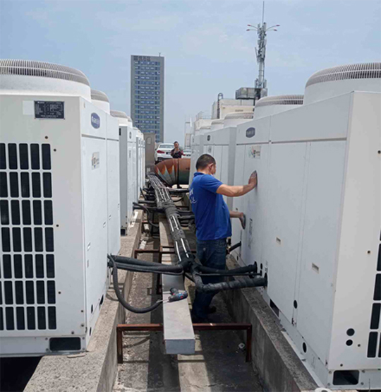 罗定中央空调制热和不制冷系统维修方法